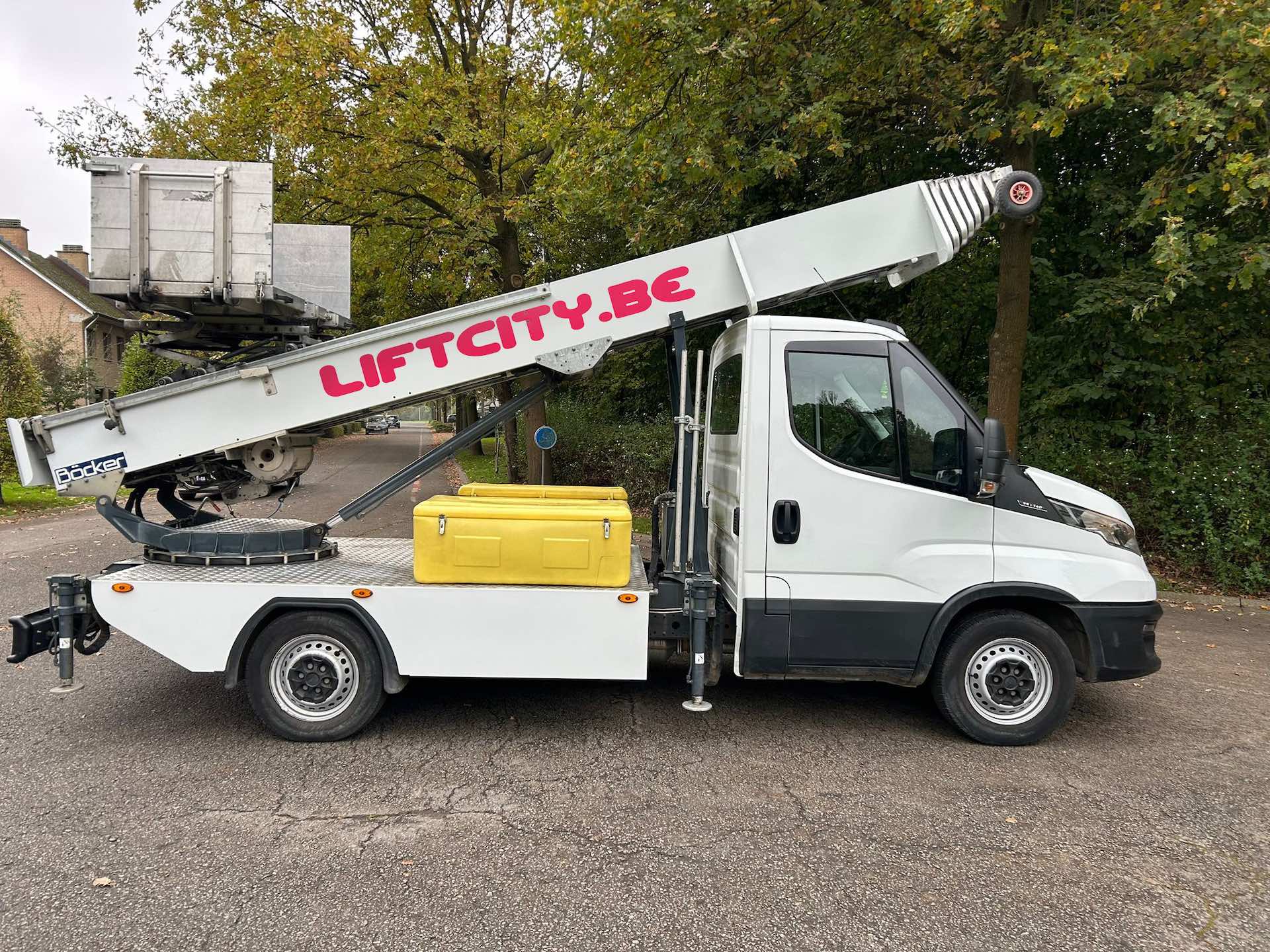 Lift aan appartementsgebouw